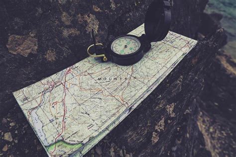 Land Navigation Using a Map and a compass