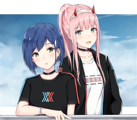 1920x1080 Darling In The Franxx Zero Two Darling In The Franxx Png