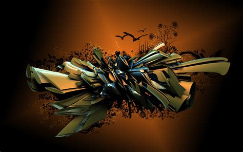 Cool 3d Abstract Wallpapers Wallpapersafari