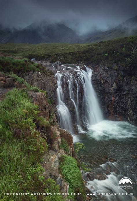 Glen Brittle Waterfalls Isle Of Skye Scotland Beautiful Waterfalls