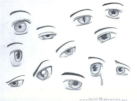 How To Draw Eyes Anime Sad To Further Enliven The Eye Design How
