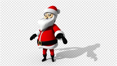 Santa Claus Dancing Stock Motion Graphics Youtube