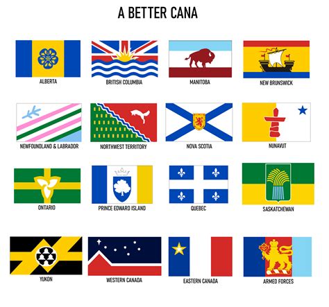 Flags Of Us States Territories Canadian Provinces Tie