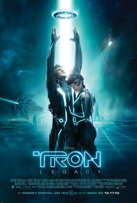 New Poster For Tron Legacy Starring Garrett Hedlund And Olivia Wilde