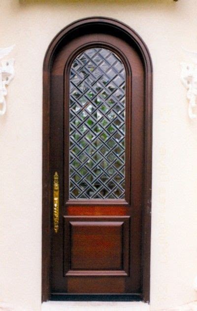 Often imitated but never matched, this. Double Arched Seeded Glass Front Door - Glass Door Ideas