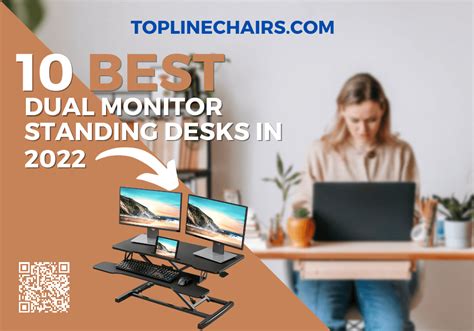 10 Best Dual Monitor Standing Desks In 2022 Multiple Monitors