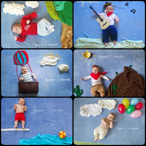 20 Creative Monthly Baby Photo Ideas For Babys 1st Year Page 2 Of 2