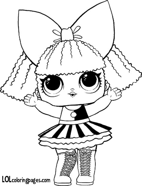 Lol Doll Coloring Pages At Getdrawings Free Download