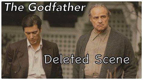 Godfather Deleted Scene The Transition Of Power Begins Youtube