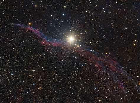 Witchs Broom Nebula In Lrgb Astrophotography