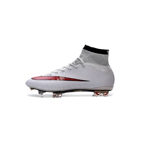 New Nike Mercurial Superfly Iv Fg Acc Firm Ground Soccer Cleats White Red