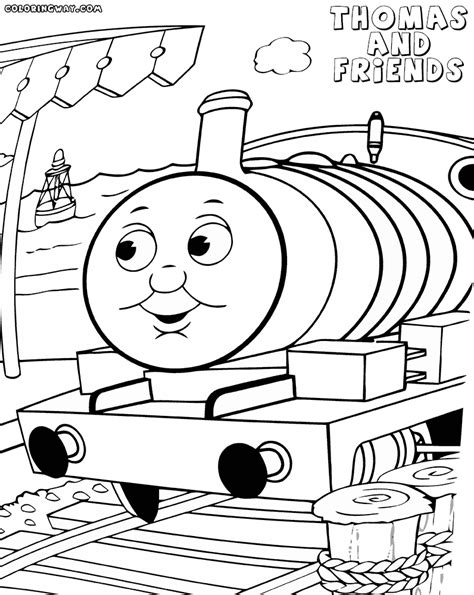 I'm trying to dealt with several issues like learning letters, numbers, colors, shapes. Thomas and Friends coloring pages | Coloring pages to ...