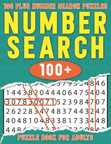 Benjamin Ben Number Search Puzzles For Adults La 13464126395