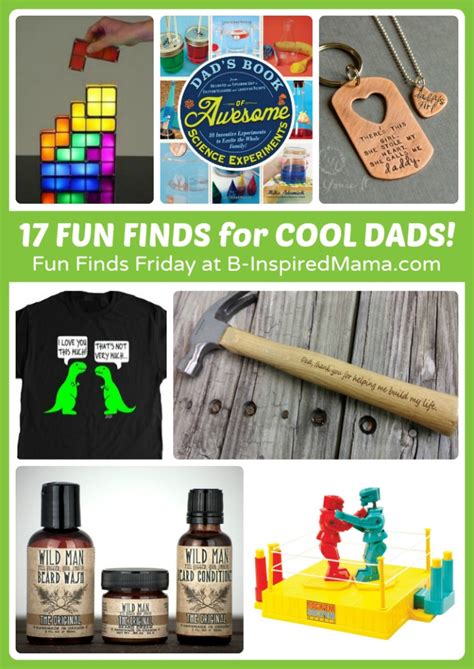 If (like mine did) your father spent years digging into his wallet to put a roof over your head, food into your bowl, and braces on your extreme buck teeth, then he may also be in need of a new wallet. 17 Fun Finds for Unique Father's Day Gifts