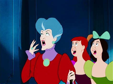 Lady Tremaine Anastasia And Drizella Cinderella Disney Evil Disney