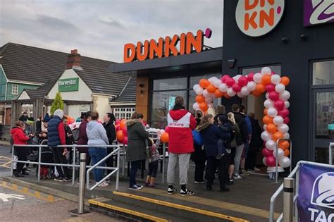 Dunkin Donuts Opens First Derbyshire Branch At Chesterfield Retail