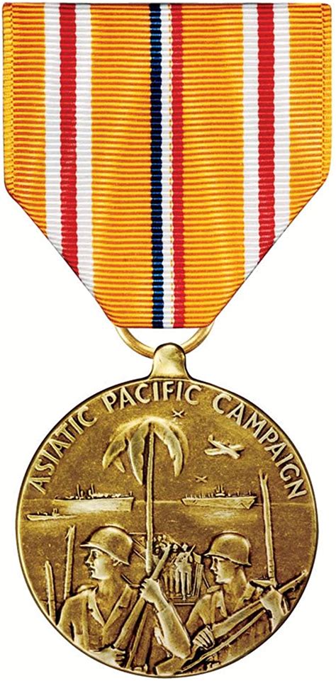 Amazon Com Asiatic Pacific Campaign Medal Full Size Clothing