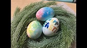 Tie Dye Easter eggs【 復活節】輕鬆自製染色復活蛋（真雞蛋）親子手工推介 - YouTube