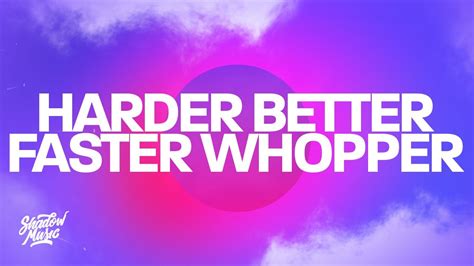 Harder Better Faster Whopper By Diamondbrickz Youtube