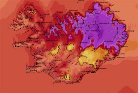 Exceptionally Warm Week In North And East Iceland Monitor