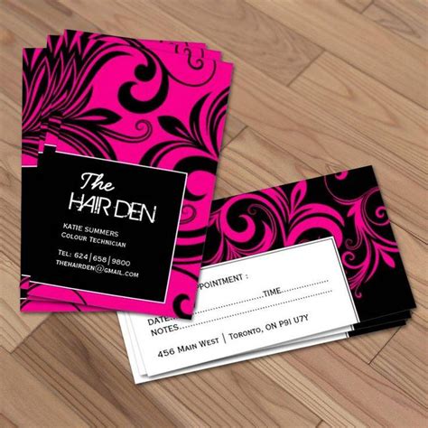 Best beauty salon and spa business cards collection is a set of unique card designs with custom text styles and realistic textures. Top 25 Hair Stylist Business Card Examples from Around the Web
