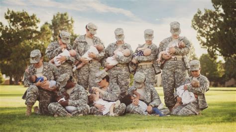 Us Air Force Vets Photo Of Soldiers Breast Feeding Goes Viral Fox News