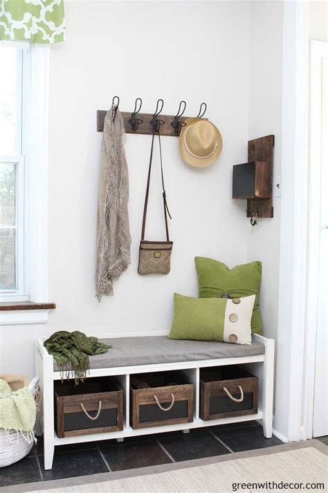 Behr's color tools will help you find the perfect colors for your next project. How to design a small back foyer - Green With Decor