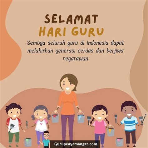 Kumpulan Gambar Dan Kartu Ucapan Selamat Hari Guru Nasional Lengkap Dengan Caption Guru