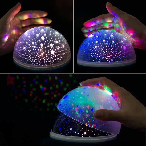 The starry sky is a flickering star embedded in a stretch ceiling, shimmering in different colors and creating a semblance of a night starry sky. Starry Sky Night Light Projector - Mart Radar