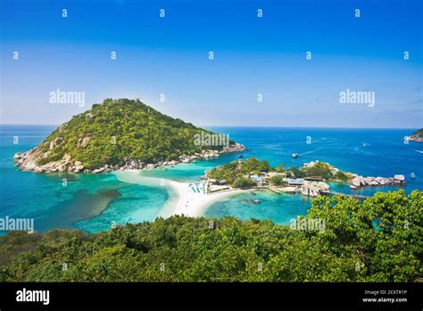 The Highest Viewpoint Of Nangyuan Island At Koh Tao Thailand On