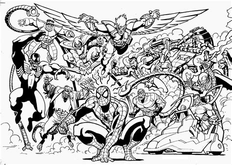 Marvel Coloring Pages For Adults