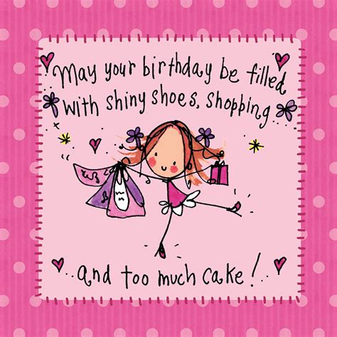 May Your Birthday Be Filled With Shiny Shoes Juicy Lucy Designs