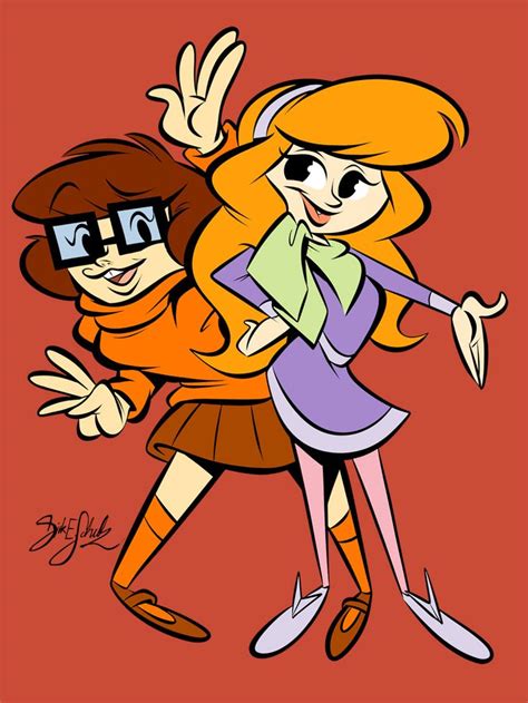 Daphne And Velma By Themrock On Deviantart Daphne And Velma Velma