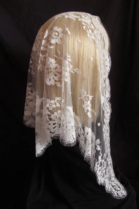 French Floral Mantillas Veils By Lily