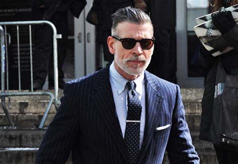 Nick Wooster Unique Style Icon Sunglasses Older Mens Hairstyles