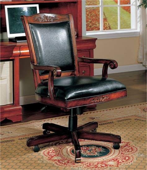 There are 2605 wood desk chair for sale on etsy, and they cost $161.18 on average. Antique Wooden Desk Chair on Wheels