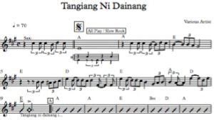 Anda bisa mengganti nada dasar kunci sesuai selera dan suara anda, caranya klik kunci yang ada inginkan. Chord Gitar Tangiang Ni Dainangi - Pendukung Ilmu