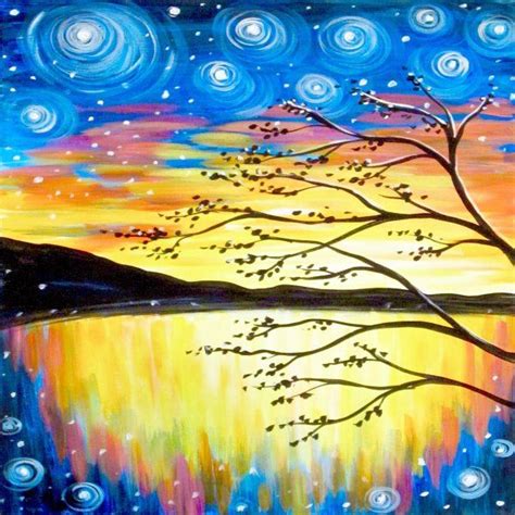 Find Your Next Paint Night Muse Paintbar Painting Autumn Painting