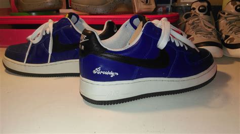 Seans Limited Edition Brooklyn Air Force 1s Nike Air Force Sneaker