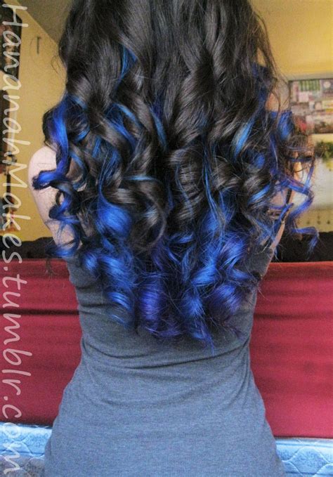 Blue Hair Dye Underneath Fashionblog
