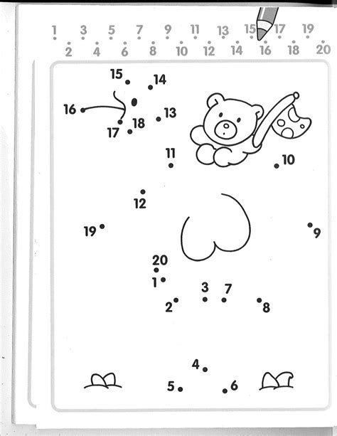 What could be better than blending counting skills with coloring fun? numbers 1-20 dot-to-dot | Kindergarten sequencing ...