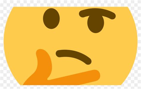 Woke Thinking Emoji Free Transparent Png Clipart Images Download