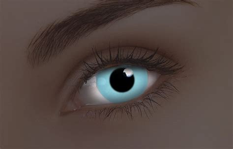 Colourvue Glow Blue Uv Contact Lenses