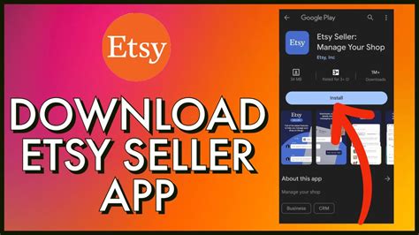How To Download The Etsy Seller App 2023 Youtube