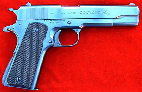 Colt Government Model National Match 45 Acp Serial Number C164140