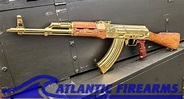 Atlantic Firearms Brings the Bling with a 24K Gold AK -The Firearm Blog