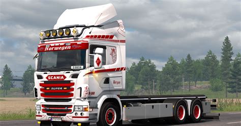 Tandem Addon For Rjl Scania Rs R4 By Kast Euro Truck Simulator 2 Mod