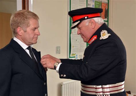 Long Suttons Finest Firefighter Bows Out With Royal Honour