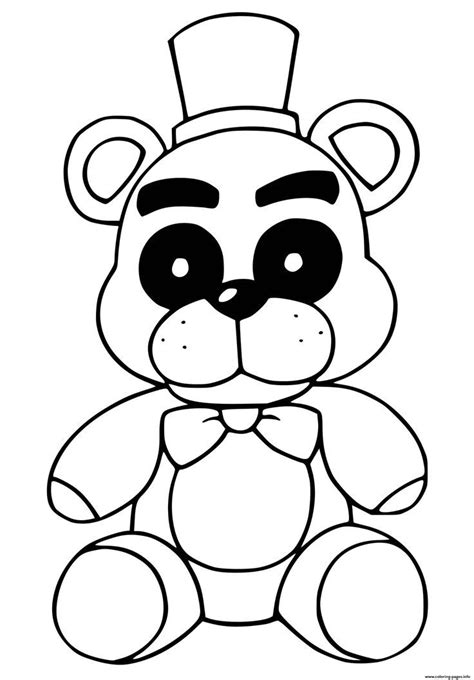 Fnaf Coloring Pages Easy Coloring Pages Coloring Book Art Coloring