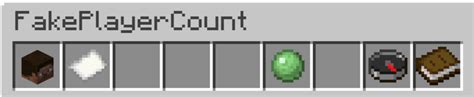 Server name or ip server current map server variable server tags online player name online/offline player name team name or tag profile server variable. Skript Fake Player Count - Fake the maximum player count ...